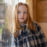 Perugia dress - blue van 1+ in the family | Kids Conceptstore Le Fanfare