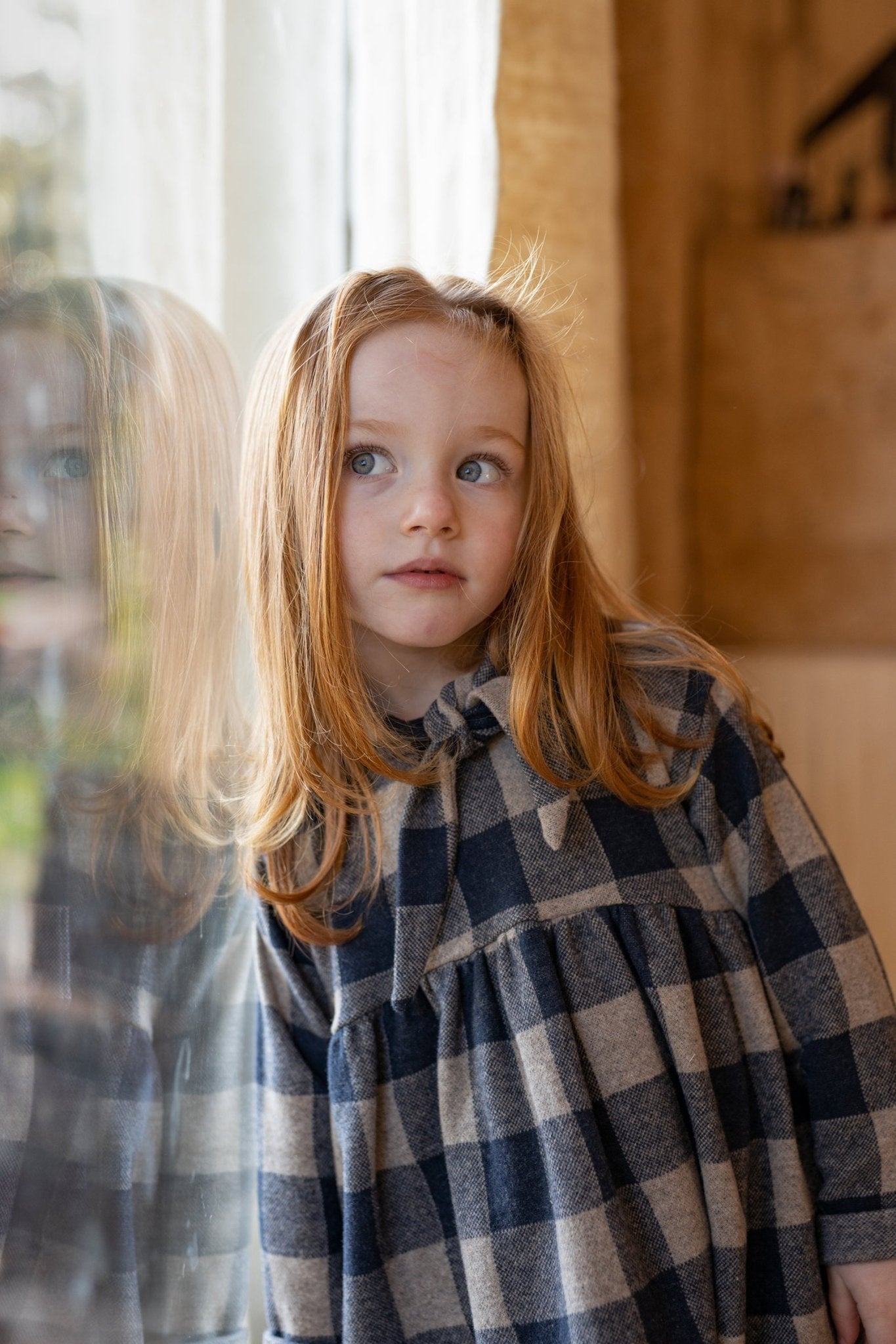 Perugia dress - blue van 1+ in the family | Kids Conceptstore Le Fanfare