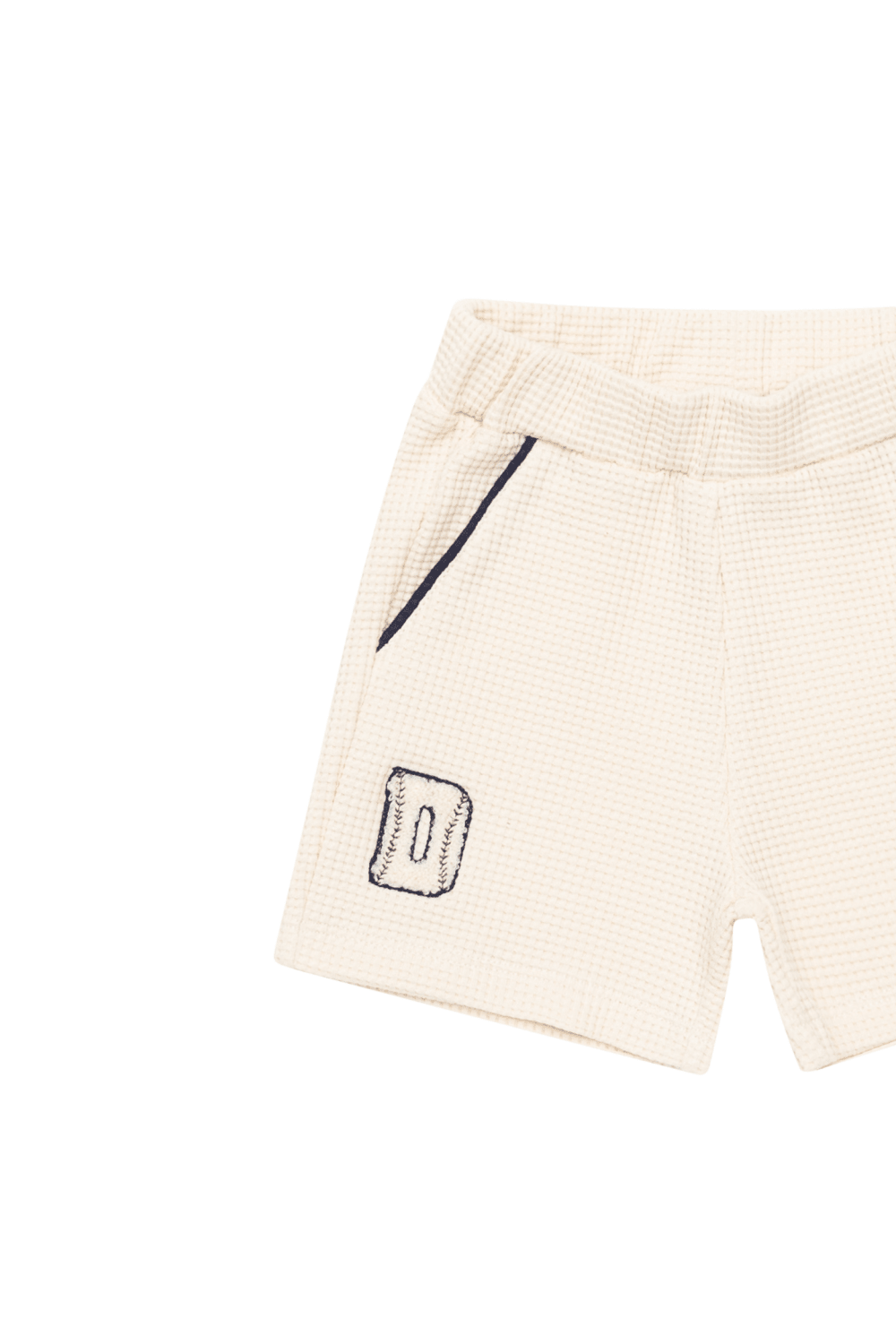 Petar Shorts - Warm White van Donsje Amsterdam | Kids Conceptstore Le Fanfare