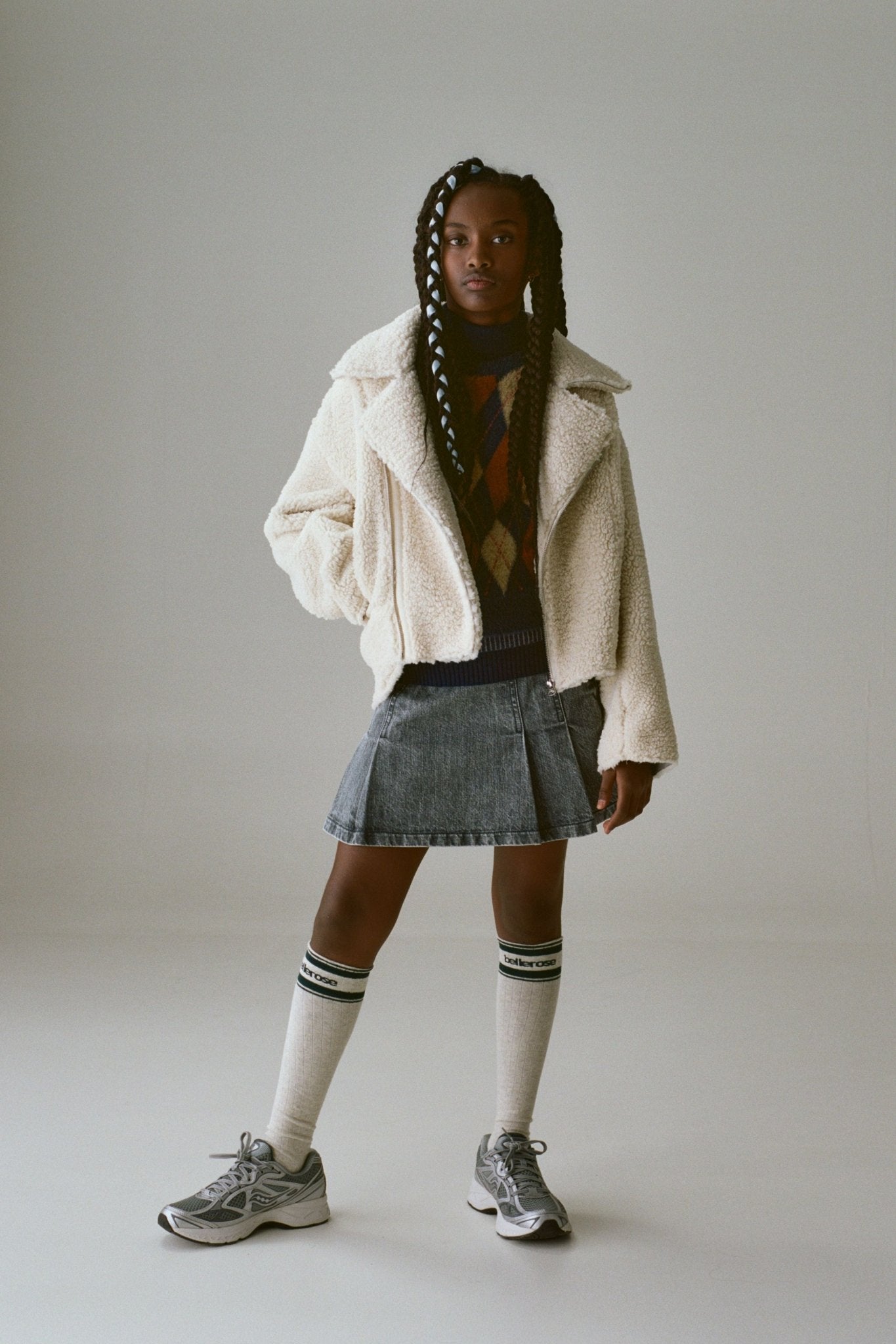 Petty skirt - Vintage blue van Bellerose | Kids Conceptstore Le Fanfare