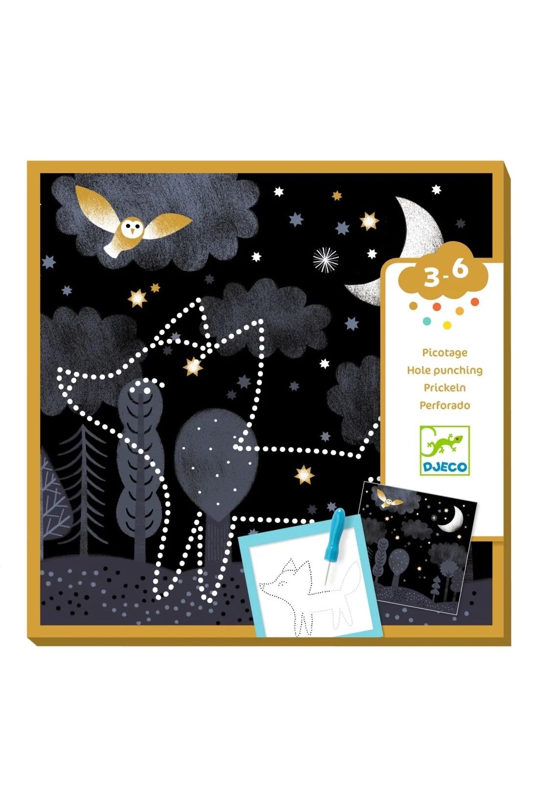 Picotage - Image reveal van Djeco | Kids Conceptstore Le Fanfare