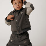 Pidas Jacket - Koala - Cloudy Grey van Donsje Amsterdam | Kids Conceptstore Le Fanfare