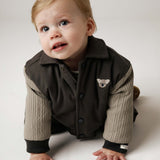 Pidas Jacket - Koala - Cloudy Grey van Donsje Amsterdam | Kids Conceptstore Le Fanfare