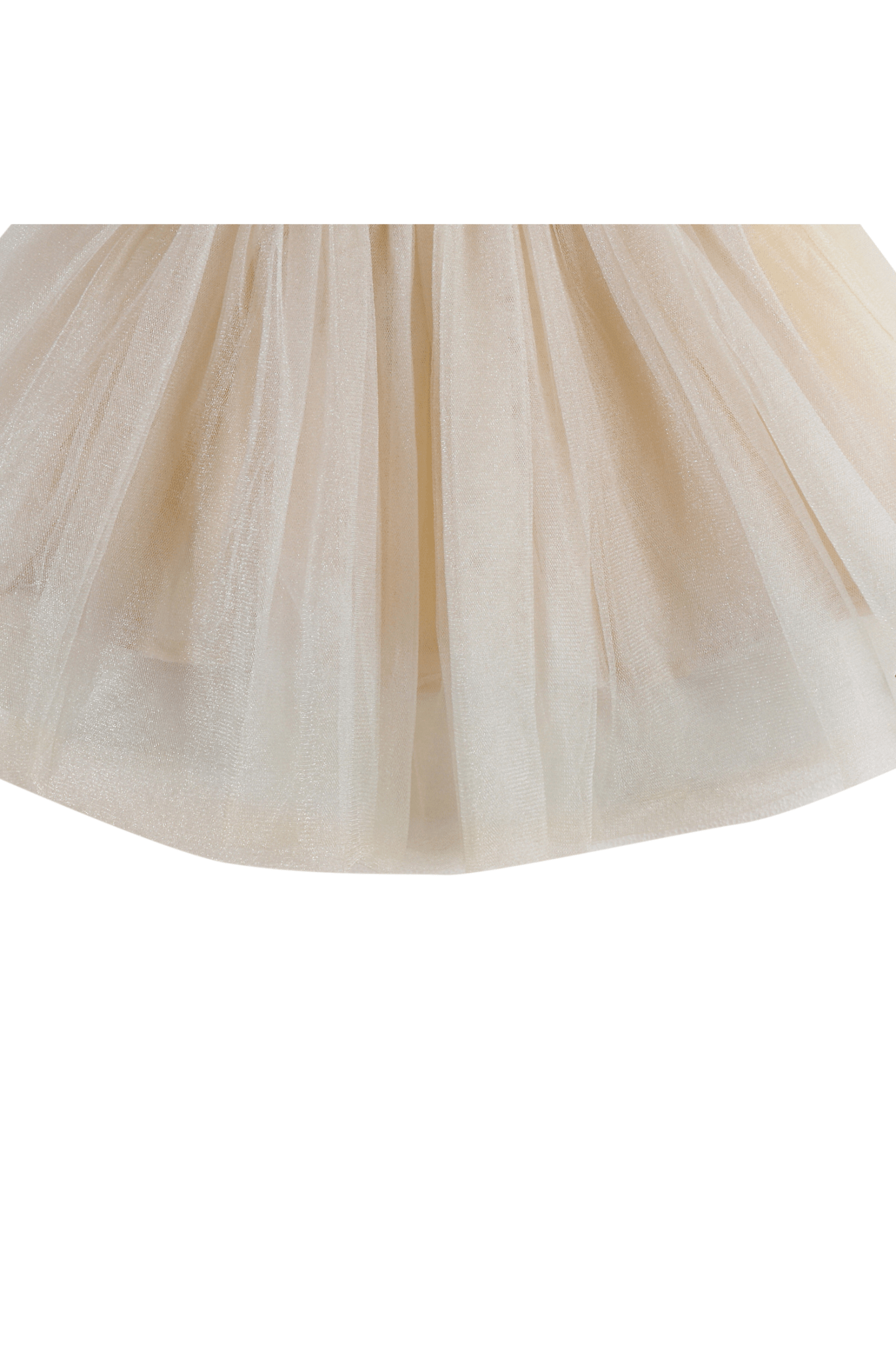 Pien Skirt - Off White Metallic van Donsje Amsterdam | Kids Conceptstore Le Fanfare