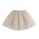 Pien Skirt - Off White Metallic van Donsje Amsterdam | Kids Conceptstore Le Fanfare