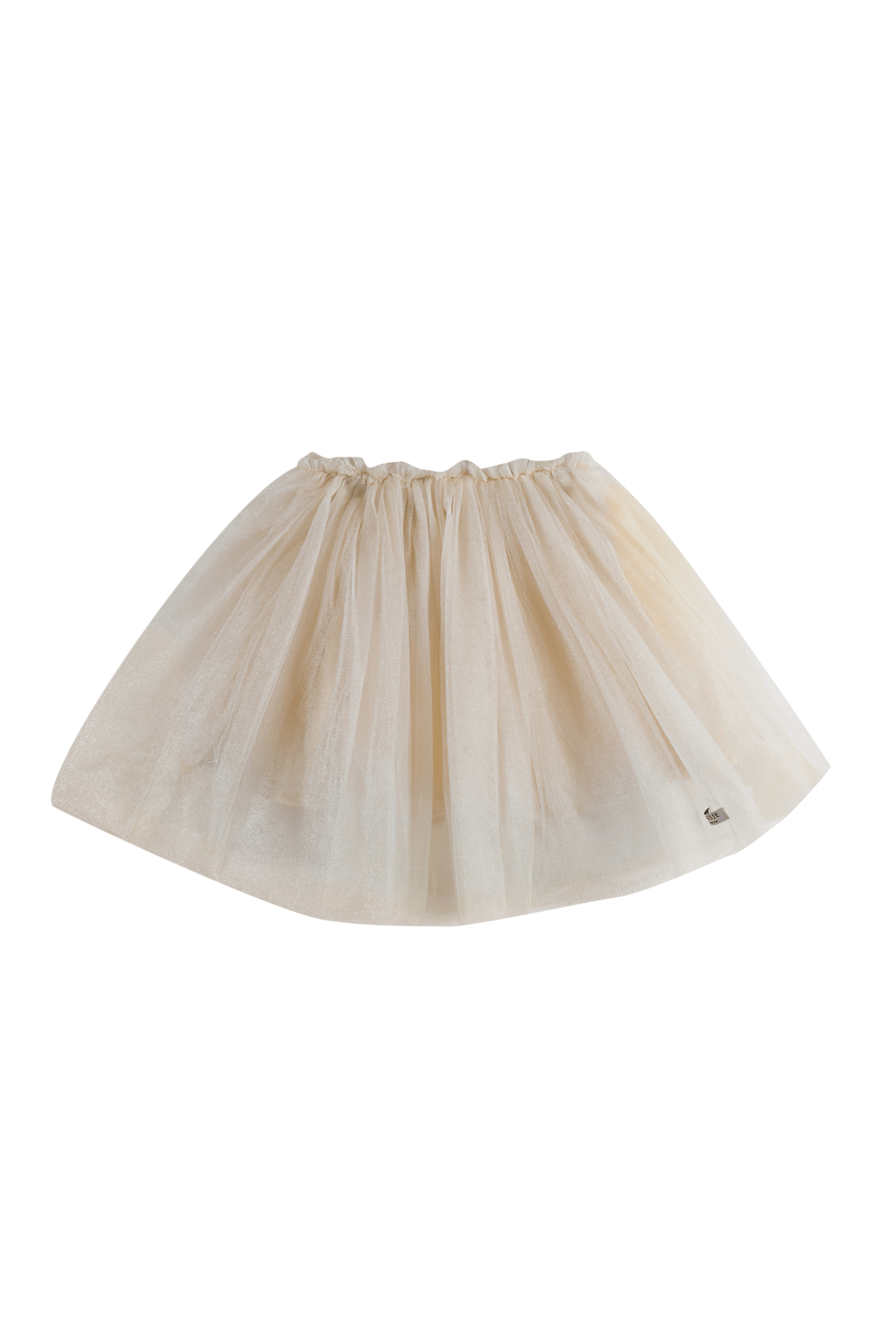 Pien Skirt - Off White Metallic van Donsje Amsterdam | Kids Conceptstore Le Fanfare