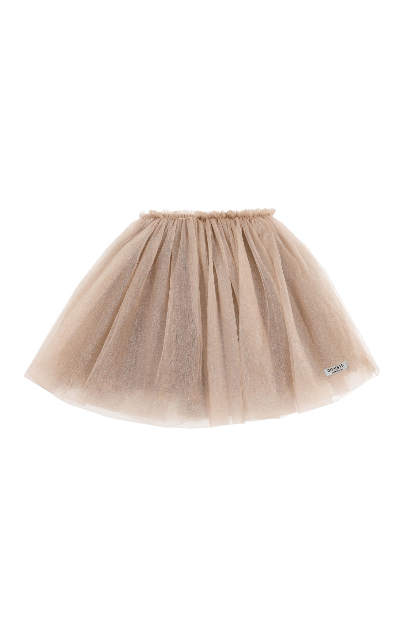 Pien Skirt - Soft Powder Metallic van Donsje Amsterdam | Kids Conceptstore Le Fanfare