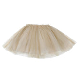 Pien Skirt - Soft Taupe Metallic van Donsje Amsterdam | Kids Conceptstore Le Fanfare