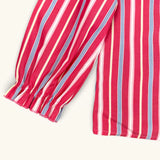 Pierrot Blouse - Harlequin Stripe van Club Trésor | Kids Conceptstore Le Fanfare