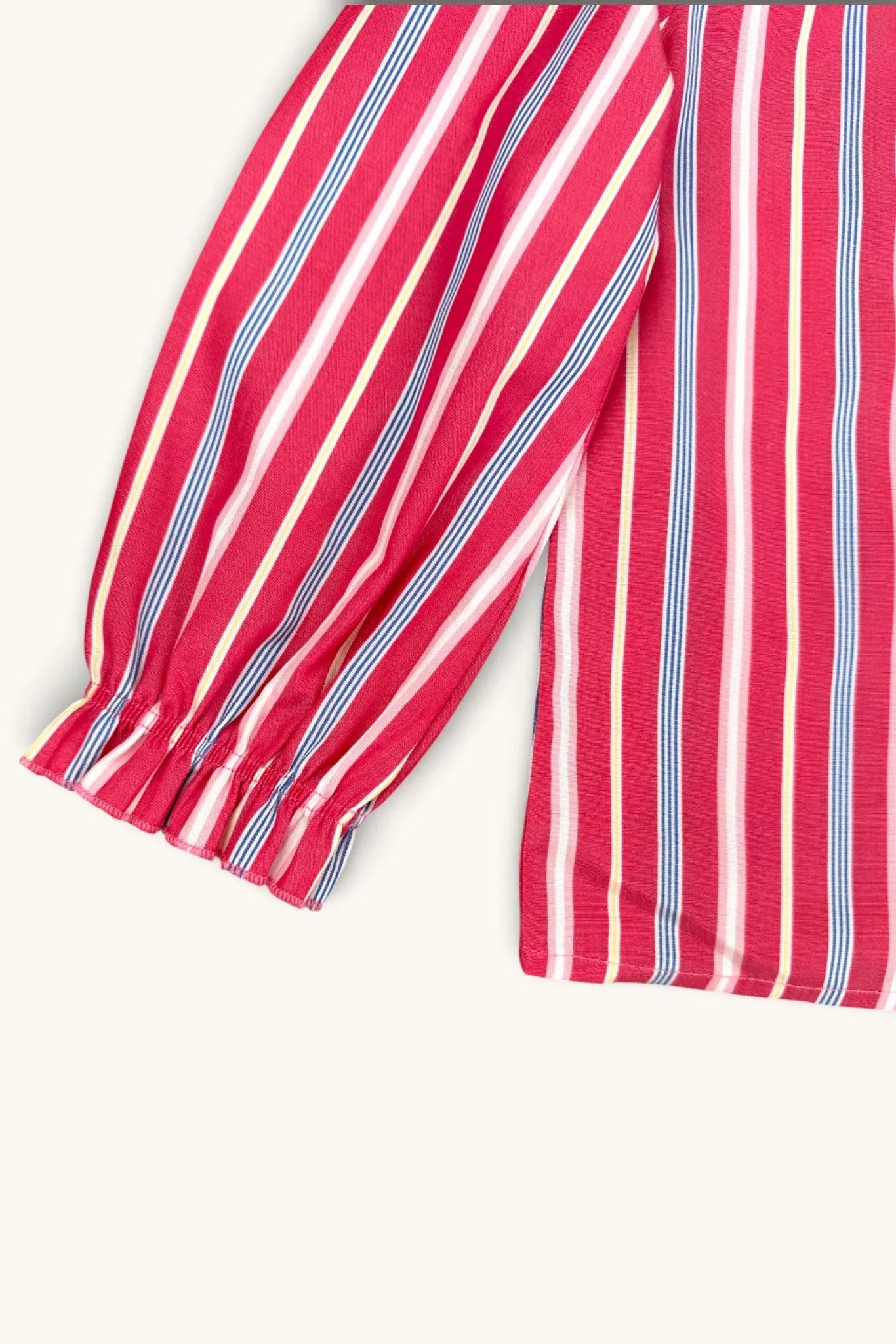 Pierrot Blouse - Harlequin Stripe van Club Trésor | Kids Conceptstore Le Fanfare