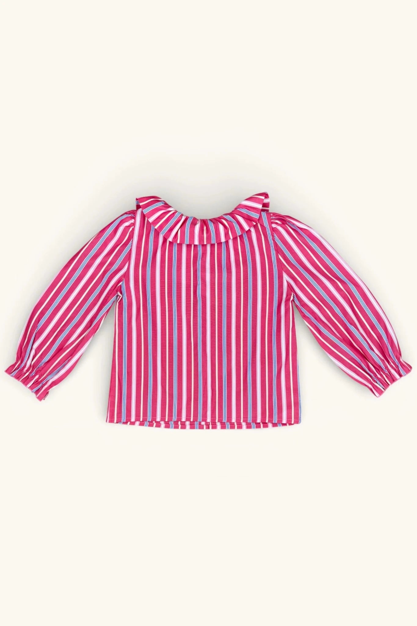 Pierrot Blouse - Harlequin Stripe van Club Trésor | Kids Conceptstore Le Fanfare