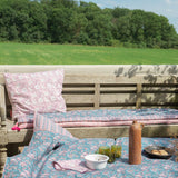 Pillow Case Valerie Pink Daisy Garden 40x40 van Louise Misha | Kids Conceptstore Le Fanfare