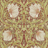 Pimpernel Wallpaper - Brick/Olive