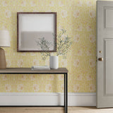 Pimpernel Wallpaper - Sunflower/Pink