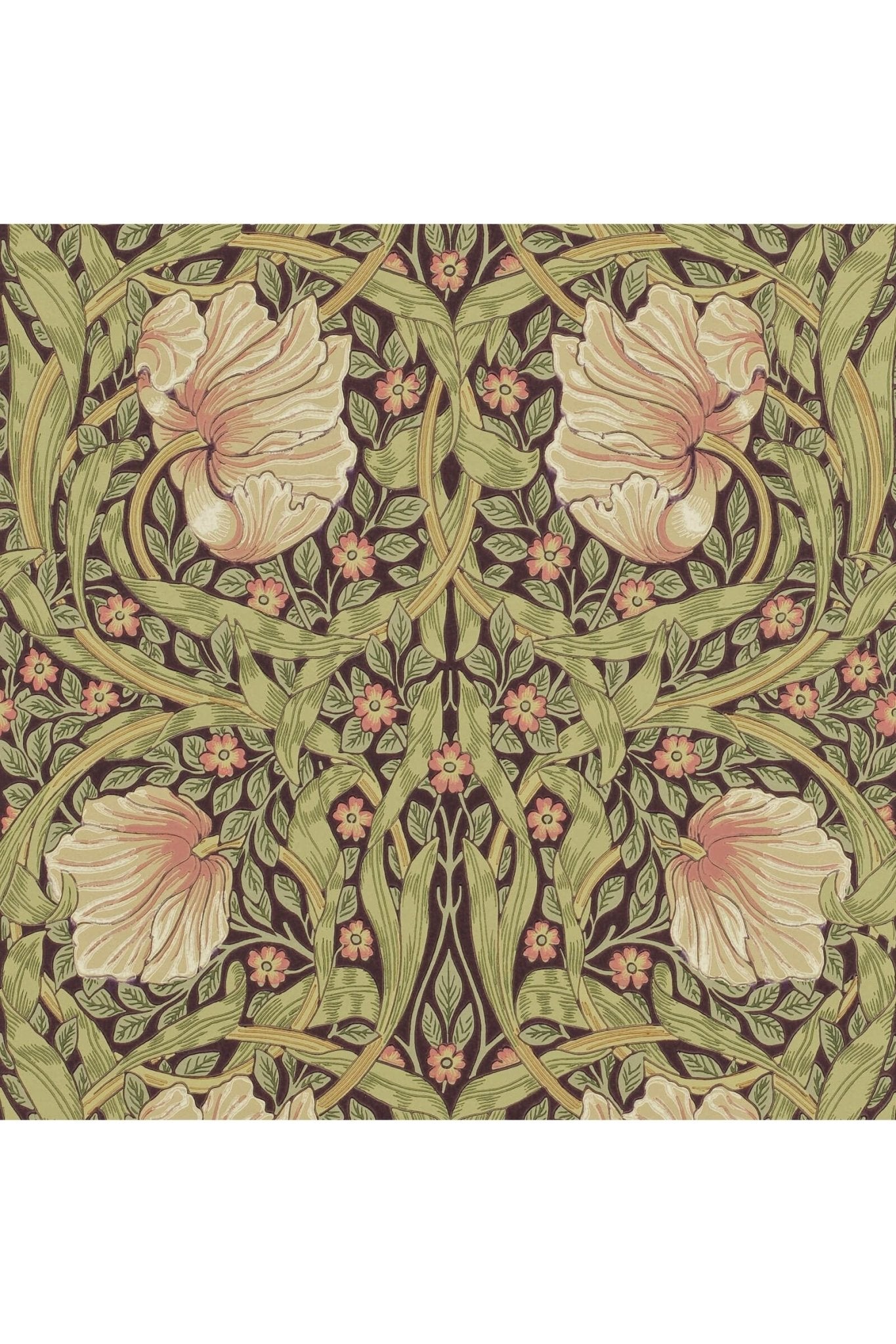 Pimpernel Wallpaper - Bullrush/Russet van Morris & Co | Kids Conceptstore Le Fanfare