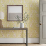 Pimpernel Wallpaper - Sunflower/Pink van Morris & Co | Kids Conceptstore Le Fanfare