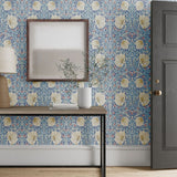 Pimpernel Wallpaper - Woad van Morris & Co | Kids Conceptstore Le Fanfare