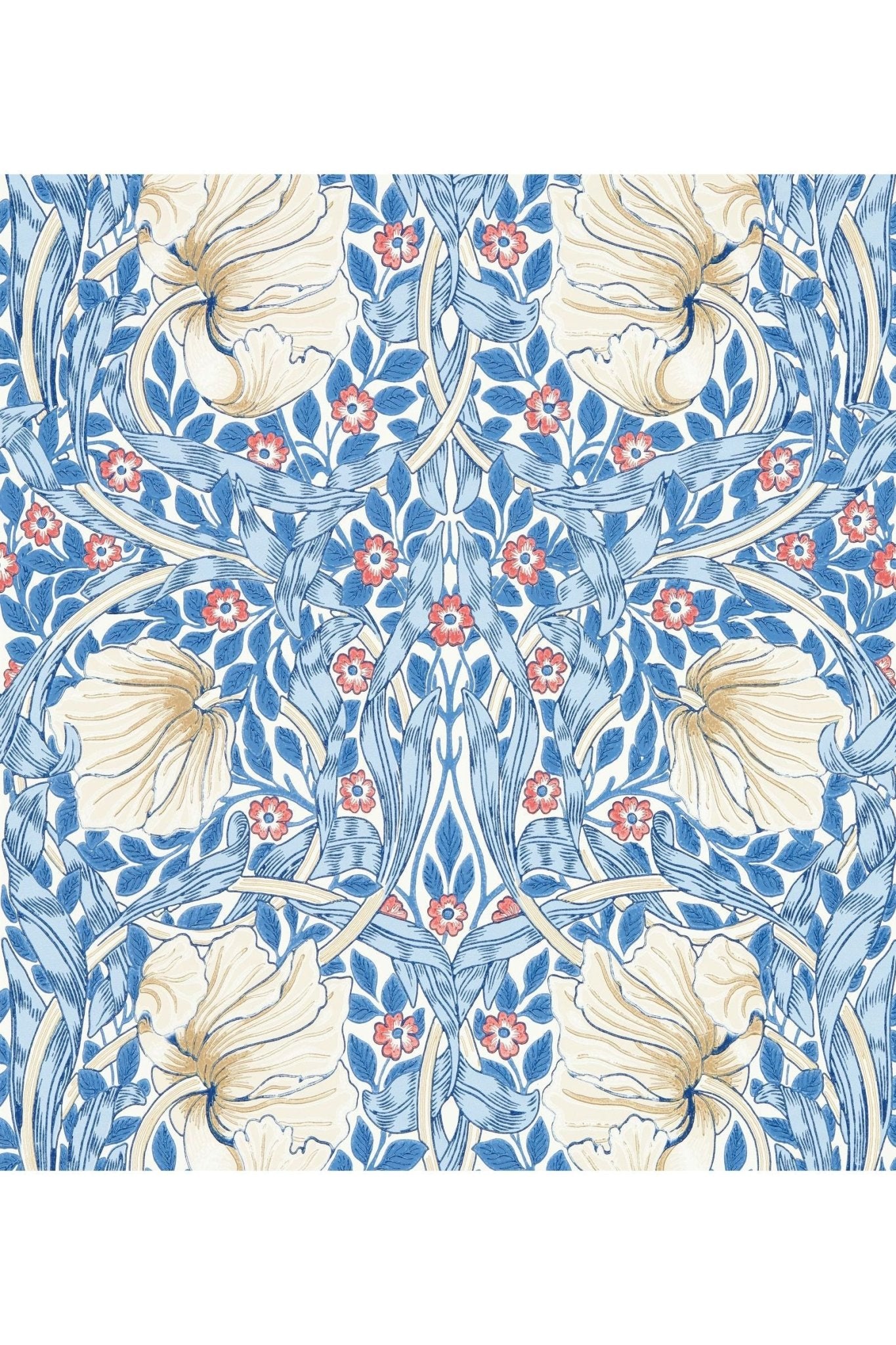 Pimpernel Wallpaper - Woad van Morris & Co | Kids Conceptstore Le Fanfare