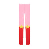 Pink & Red Star Tights van Stella McCartney | Kids Conceptstore Le Fanfare