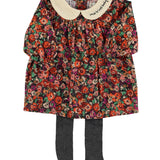 Baby dress - Multicolor flowers