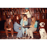 Socks - Ecru with rock and roll