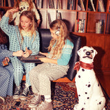 Socks - Ecru with rock and roll