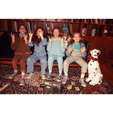 Socks - Eru and bordeaux stripes