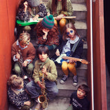 Sweatshirt - Olive green with tiger print