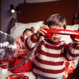 Unisex trousers - Washed blue denim