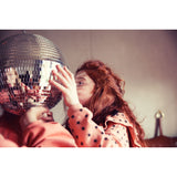 Sweatshirt - Pink with black stars