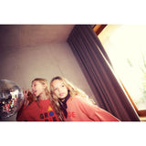 Sweatshirt - Pink with groupie print