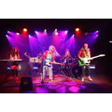 Chiffon bandana -Bordeaux with red apples allover