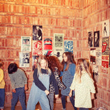 Unisex trousers - Blue with animal print