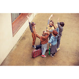 Longsleeve t-shirt - Ecru and black stripes