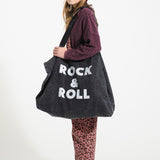 Terry cotton sweatshirt - Aubergine with animal print