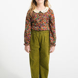 Headband with bow - Multicolor flowers