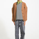 Longsleeve t-shirt - Ecru and black stripes