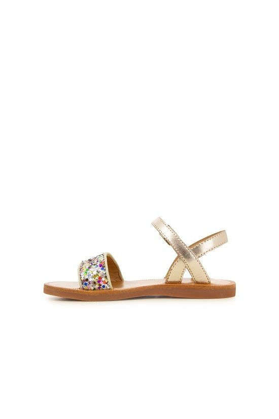 Plagette Buckle Tao - Oro Pala/Multico van POM D'API | Kids Conceptstore Le Fanfare
