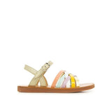 Plagette Lux - Platine/Multi Pastel van POM D'API | Kids Conceptstore Le Fanfare