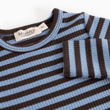 Plain Body LS | Modal Stripe - Blue Heaven Stripe van MarMar Copenhagen | Kids Conceptstore Le Fanfare