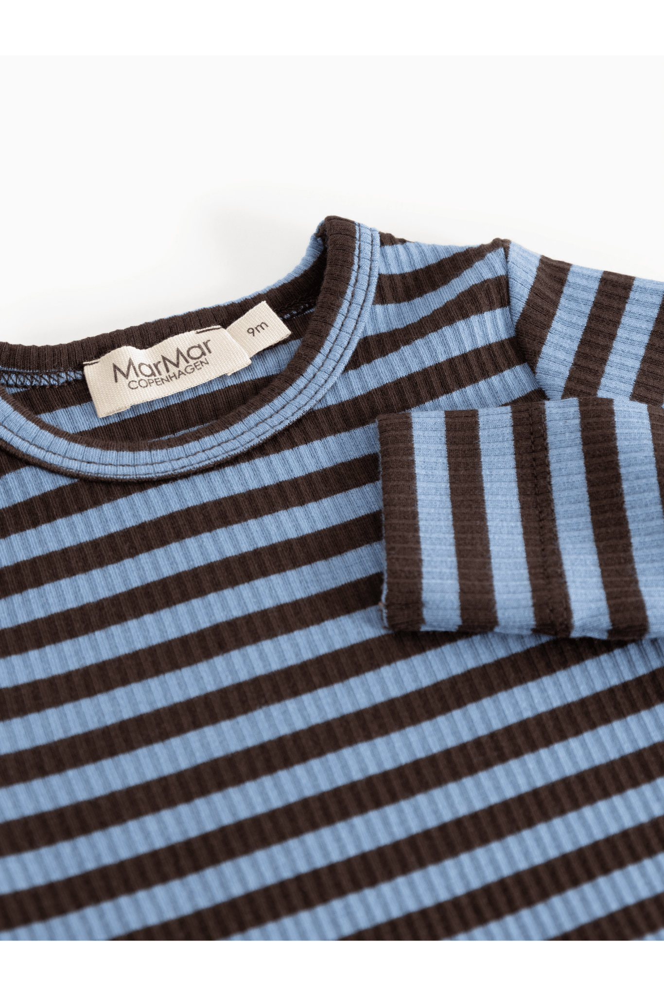 Plain Body LS | Modal Stripe - Blue Heaven Stripe van MarMar Copenhagen | Kids Conceptstore Le Fanfare