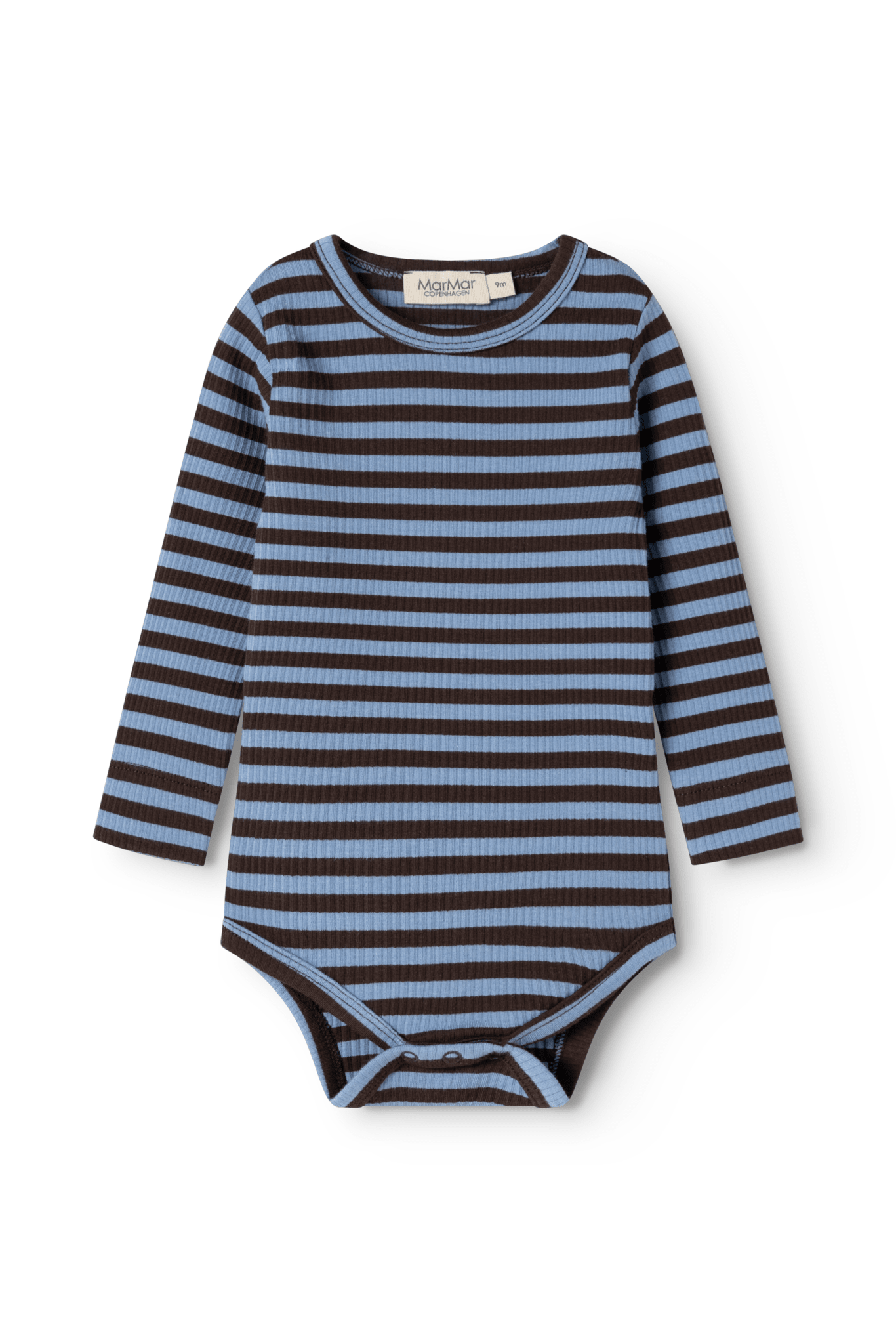 Plain Body LS | Modal Stripe - Blue Heaven Stripe van MarMar Copenhagen | Kids Conceptstore Le Fanfare