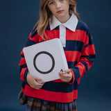 Plisse skirt - check van Repose AMS | Kids Conceptstore Le Fanfare