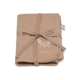 Ploekie Muslin Blanket XL - Fluffy Bunny - Rose Mocha van Donsje Amsterdam | Kids Conceptstore Le Fanfare