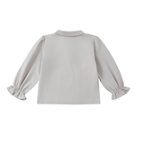 Pluimpje Sweater - Lavender Brown van Donsje Amsterdam | Kids Conceptstore Le Fanfare
