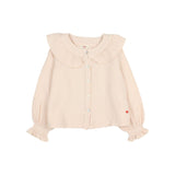 Plumeti blouse - Cream pink van Búho | Kids Conceptstore Le Fanfare