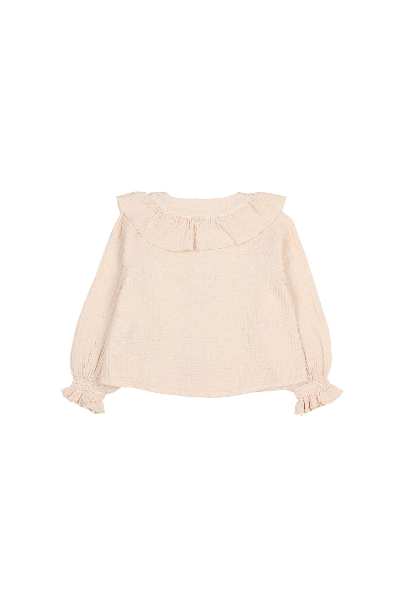 Plumeti blouse - Cream pink van Búho | Kids Conceptstore Le Fanfare