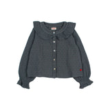 Plumeti blouse - Whale van Búho | Kids Conceptstore Le Fanfare