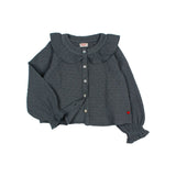 Plumeti blouse - Whale van Búho | Kids Conceptstore Le Fanfare