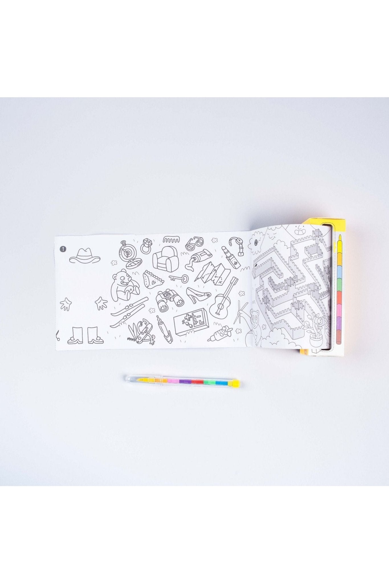 POCKET GAMES ATLAS van OMY | Kids Conceptstore Le Fanfare